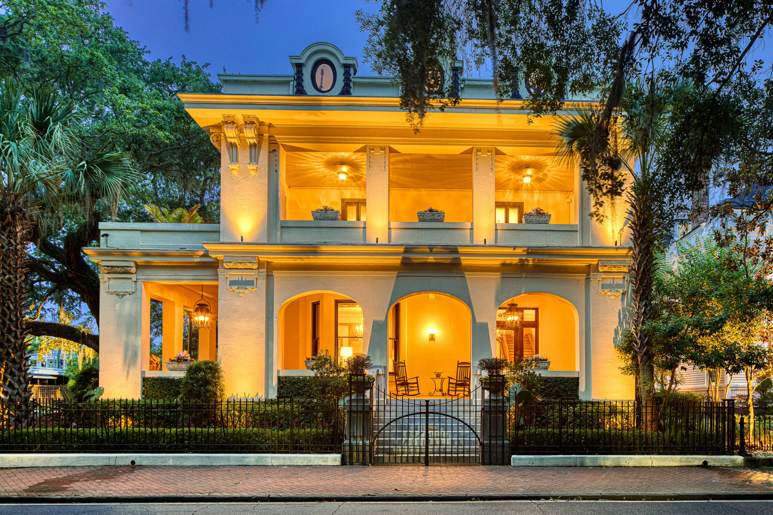 A beautiful single-family home nestled in the heart of Savannah, reflecting the city's vibrant housing market and inviting neighborhoods